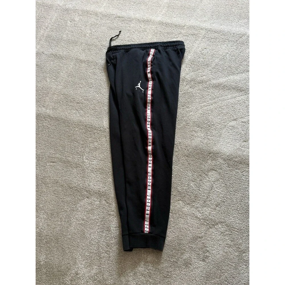Air Jordan Jumpman Men’s Sweatsuit Size Medium Black Hoodie & Sweatpants